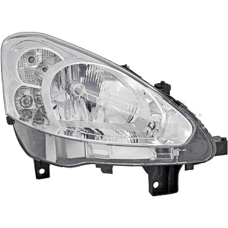 Image of DIEDERICHS 4213882 Headlights H4, Right, with motor for headlamp levelling Headlight (259)