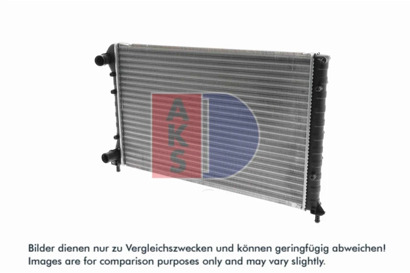 Image of AKS DASIS 080057N Engine radiator Mechanically jointed cooling fins Radiator,engine cooling (470)