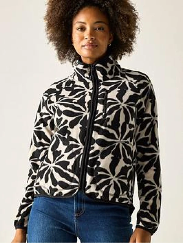 Image of Regatta Womens Frankie Full Zip Insulating Fleece Size: 10 Multicolor Female 10