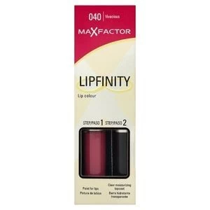 Max Factor Lipfinity Longwear Lipstick Vivacious 40 Multi