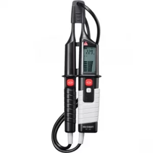 Image of Voltcraft VC 63 Two Pole Voltage Tester 12-690 V AC/DC LED/LCD/Buzzer