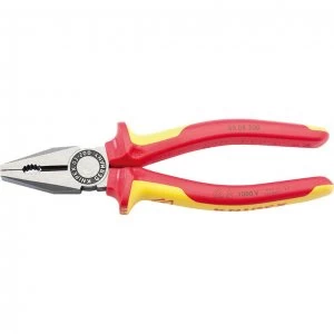 Image of Knipex Insulated Combination Pliers 200mm