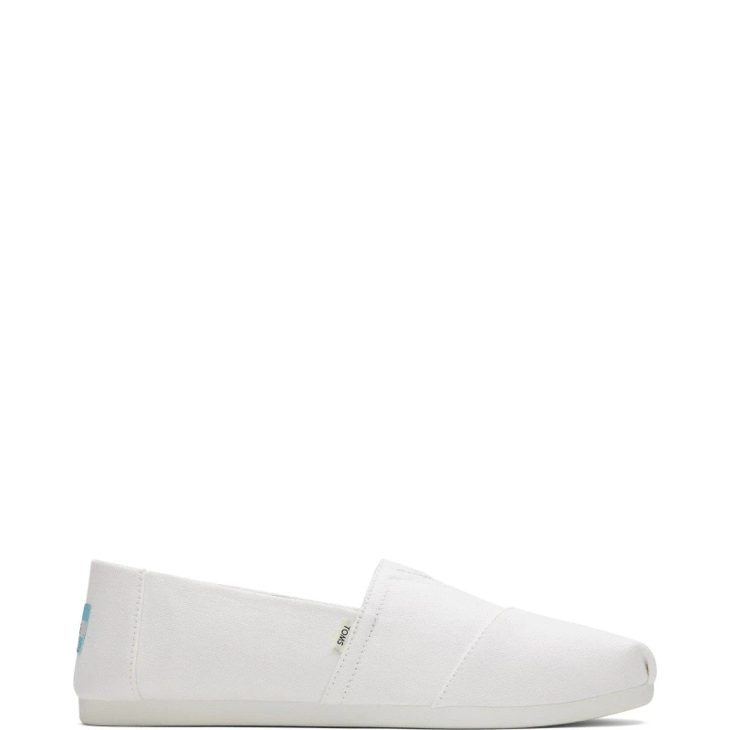 Image of Toms Alpargata mens Trainers in White