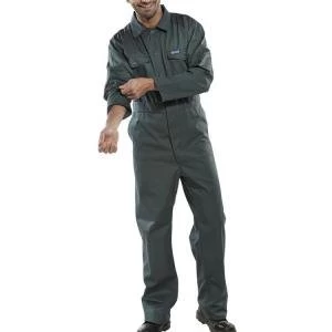 Image of Click Workwear Boilersuit Spruce Green Size 36 Ref PCBSS36 Up to 3 Day