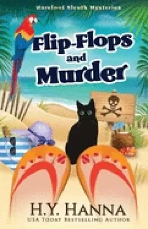 Image of flip flops and murder