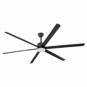 image of Khios LED Dark 6 Blade Ceiling Fan