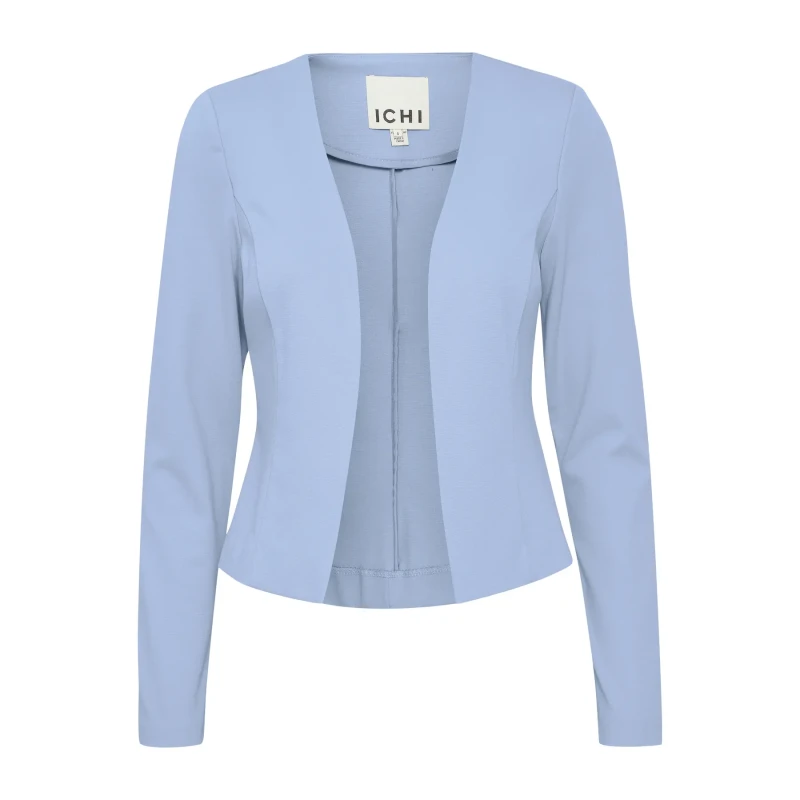 Image of Ichi Womens cropped blazer Ichi Kate Bleu Female L