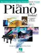 Image of play piano today level 1 updated and revised edition book online audio