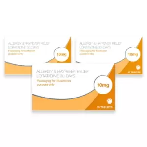 Image of Allergy & Hayfever Relief Loratadine x3