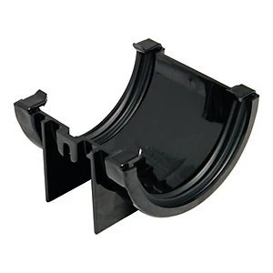 image of FloPlast RUM1B Miniflo Gutter Union Bracket - Black