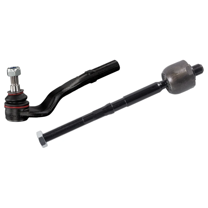 Image of FEBI BILSTEIN 38971 Tie Rod Front Axle Left, with lock nut Rod Assembly (284)