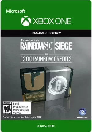 image of Rainbow Six Siege 1200 Credits Xbox One