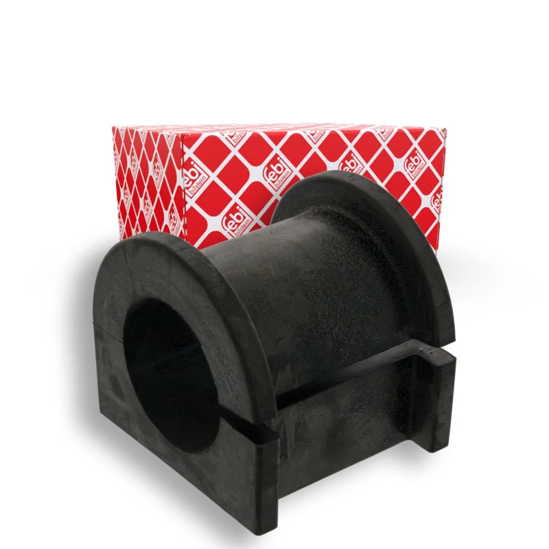 Image of FEBI BILSTEIN 11860 Stabilizer Bushes inner, Rubber Rubber Anti-roll Bar Bush Kit (1334)