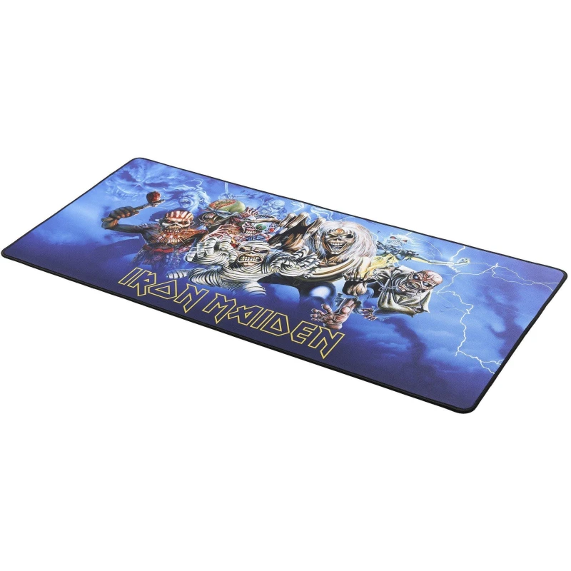 Image of Subsonic Iron Maiden Official Licensed XXL Gaming Mouse Mat Blue unisex One Size
