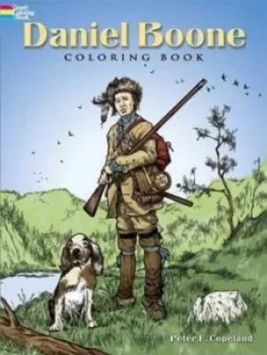 Image of Daniel Boone Coloring Book by Peter F Copeland