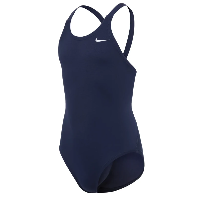 Image of One Piece swimsuit for girls Nike Swim Hydrastrong Solid Bleu Female L