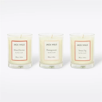 image of Jack Wills Large Candle Set - Various