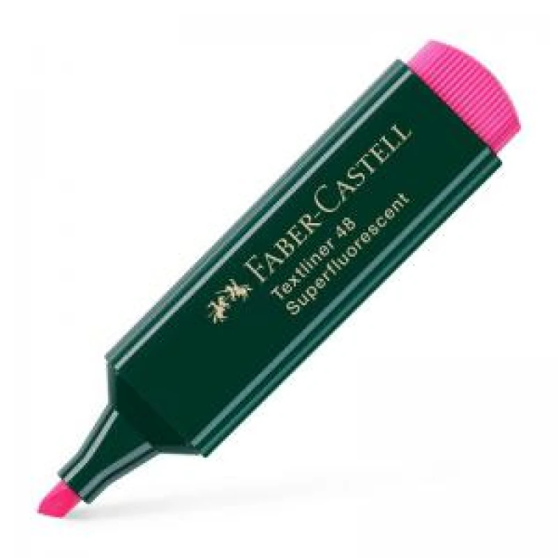 Image of Faber-Castell Highlighter Textliner 48 Pink Pack 10 - 154828 49209SQ EXR49209SQ