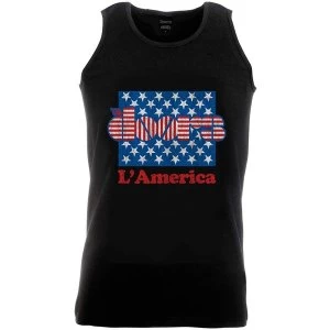 Image of The Doors - L'America Unisex Large T-Shirt - Black