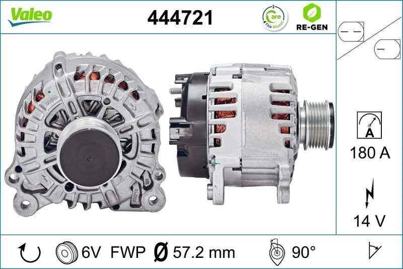 Image of Alternator VALEO 444721