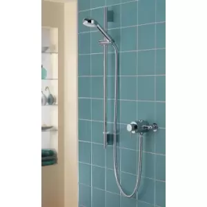 image of Aqualisa Siren SL Exposed Mixer Shower Chrome - SRN001EA