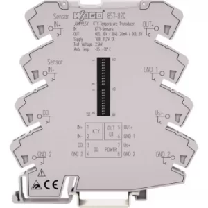 Image of WAGO 857-820 JUMPFLEX Transducer KTY Transducer Light Grey