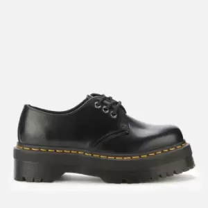 Image of Dr. Martens 1461 Quad Leather 3-Eye Shoes - Black - UK 9