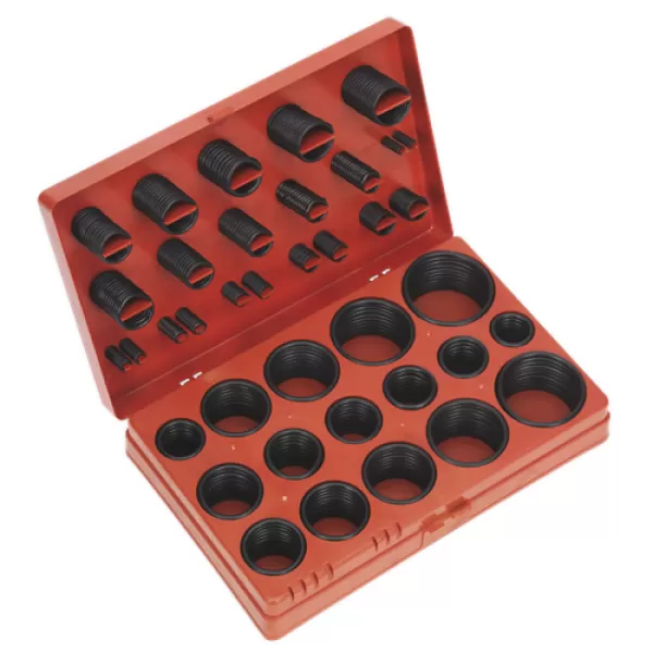 Image of Genuine SEALEY BOR419 Rubber O-Ring Assortment 419pc - Metric