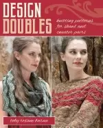 Image of design doubles knitting patterns for shawl and sweater pairs