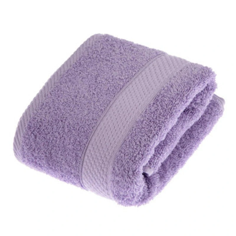 Image of HOMESCAPES Homescapes - Turkish Cotton Lilac Hand Towel BT1161B