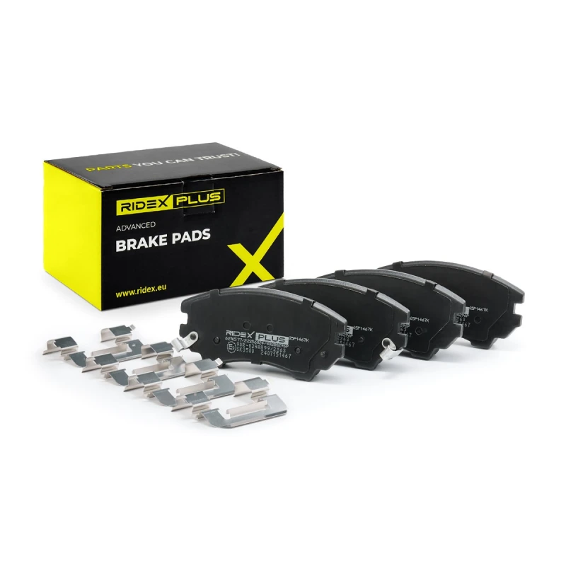 Image of RIDEX PLUS Brake pad set RIDEX PLUS 402B0296P