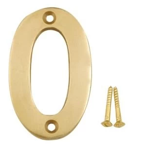 Image of Brass House Number 0