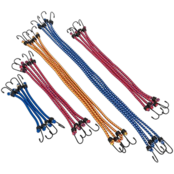 Image of Sealey 20 Piece Elastic Cord Set