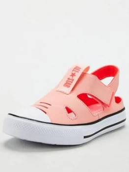 Image of Converse Chuck Taylor All Star Superplay Sandal Ox Childrens - Coral, Size 5.5