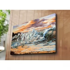 Image of 70100C-101 Multicolor Decorative Canvas Painting