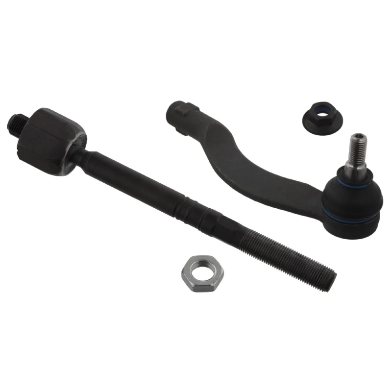 Image of FEBI BILSTEIN 39564 Tie Rod Front Axle Right, with nuts Rod Assembly (284)