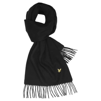 Image of Lambswool Scarf - True Black - One Size