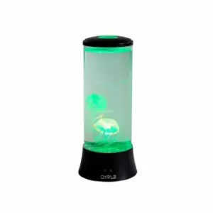 image of Oypla - Colour Changing LED Water Jellyfish Novelty Mood Light Lamp Aquarium Tank