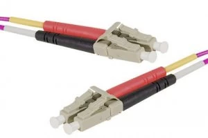 Image of 5m Fibre Duplex Om4 50 125 Lszh Lclc