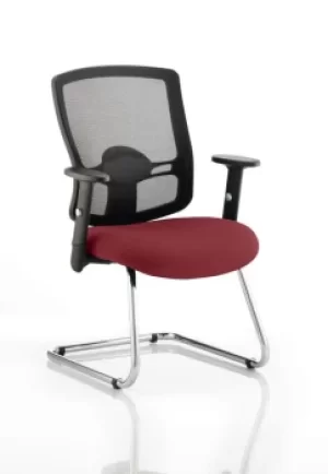 Image of Portland Cantilever Bespoke Colour Seat Ginseng Chilli