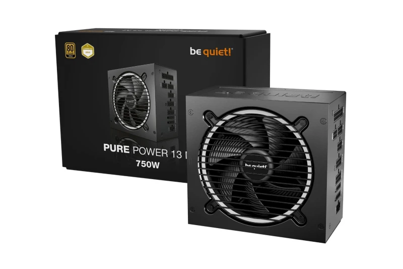 Image of be quiet! Pure Power 13 M 750W 80 Plus Gold Fully Modular Semi Passive ATX 3.1 PSU Power Supply - BP026EU