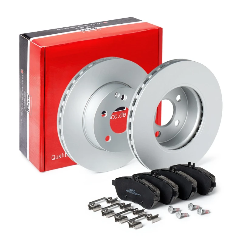 Image of Brake discs and pads set MAPCO 47907/1HPS
