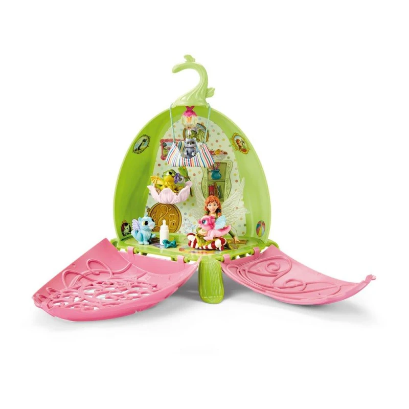 Image of Figurine: Schleich Bayala Marween's Animal Nursery Toy Playset, 5 to 12 Years, Multi-colour (42520) Multi
