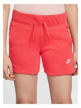 Nike Girls Air Shorts - Red