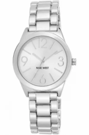 Image of Ladies Nine West Watch NW/1663SVSB