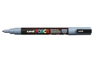 Image of Posca PC-5M Slate Grey Single Marker Pen PK1