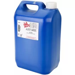 Image of AM5LT/29 Artmix Paint 5 Litre Bright Blue - Scola