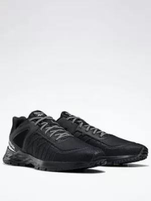 Image of Reebok Astroride Trail 2.0 Shoes, Grey/Red/Black, Size 10.5, Men