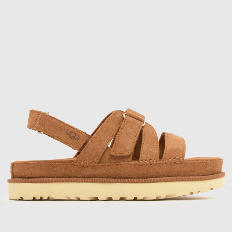 Image of UGG Goldenstar Gleam Sandals in Chestnut Chestnut UK 5 (EU 38)