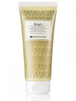 image of Origins Ginger Incredible Spreadable Smoothing Body Scrub Red